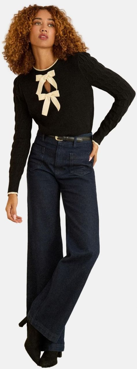 love & roses Sveter  čierna