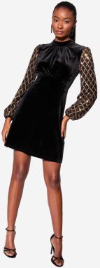 Lipsy Šaty  zlatá / čierna