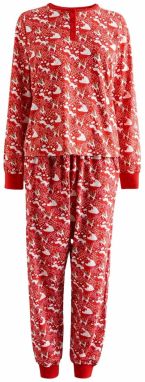 Cath Kidston Pyžamo  hnedá / červená / biela