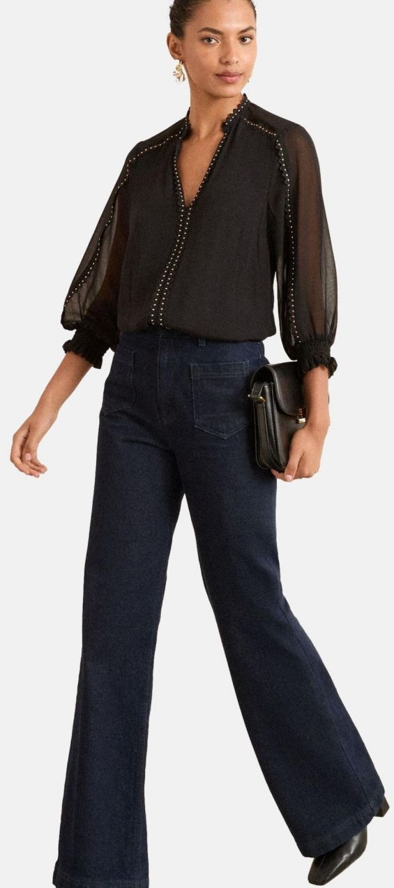 love & roses Blúzka  čierna