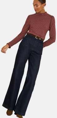 love & roses Blúzka  jasne červená / biela