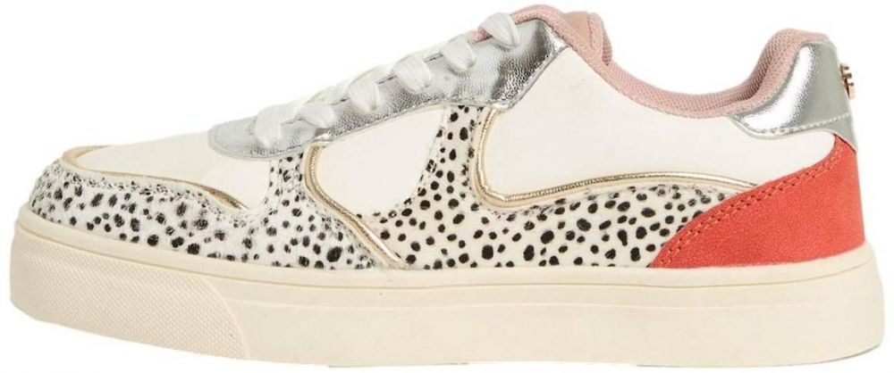 love & roses Nízke tenisky  čierna / strieborná / biela