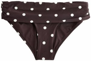 Next Bikinové nohavičky  krémová / tmavohnedá