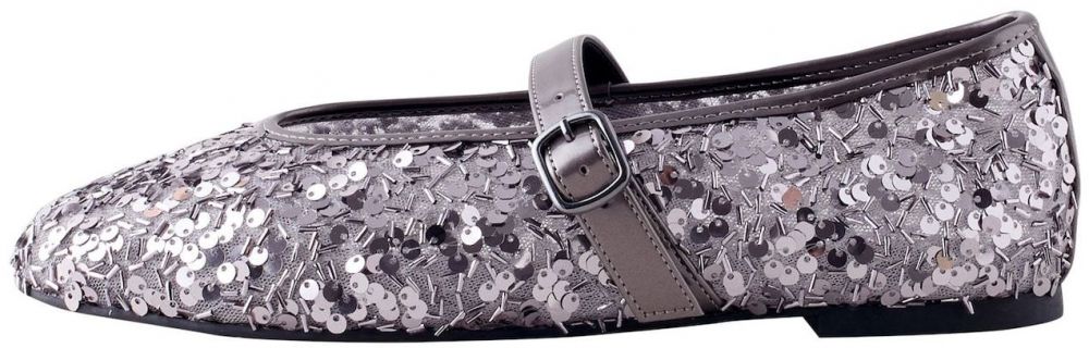 Next Baleríny s ramienkom 'Forever Comfort'  striebornosivá