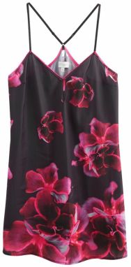 B by Ted Baker Negližé  farba lesného ovocia / fuksia / čierna