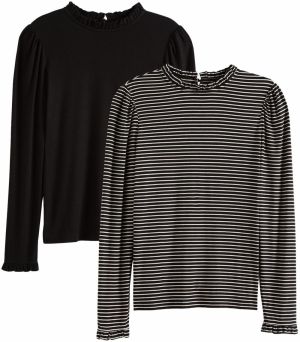 love & roses Tričko  sivá / čierna