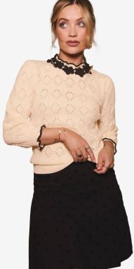 love & roses Sveter  béžová