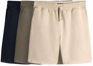 The Set Nohavice  béžová / námornícka modrá / hnedá