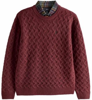 Next Sveter  žltá / ružová / tmavočervená / čierna / biela