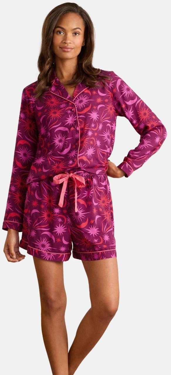 love & roses Pyžamo  malinová