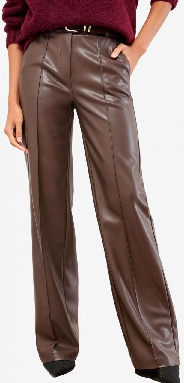 Lipsy Nohavice  tmavohnedá