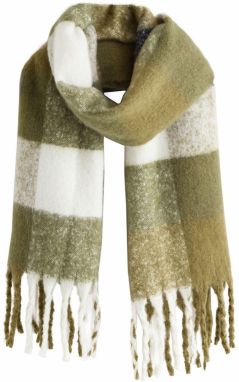 Next Šál  zelená / biela