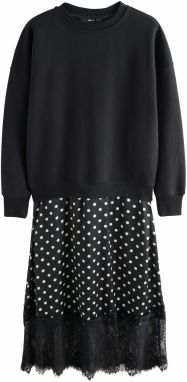 Next Šaty  čierna / biela