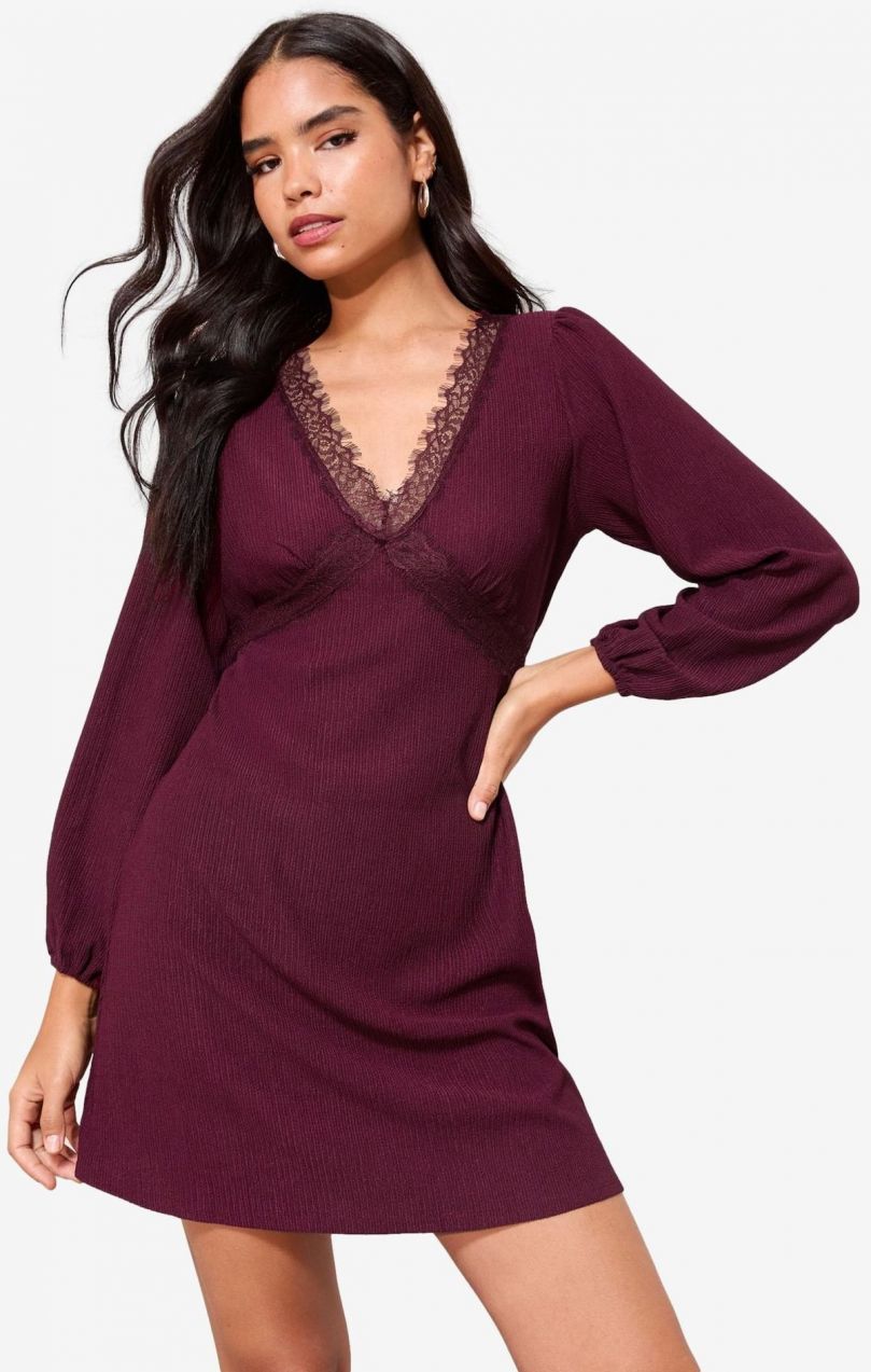 Friends Like These Šaty  cyklaménová