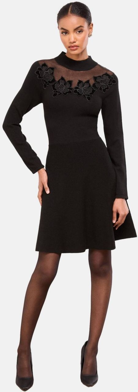 Lipsy Šaty  čierna