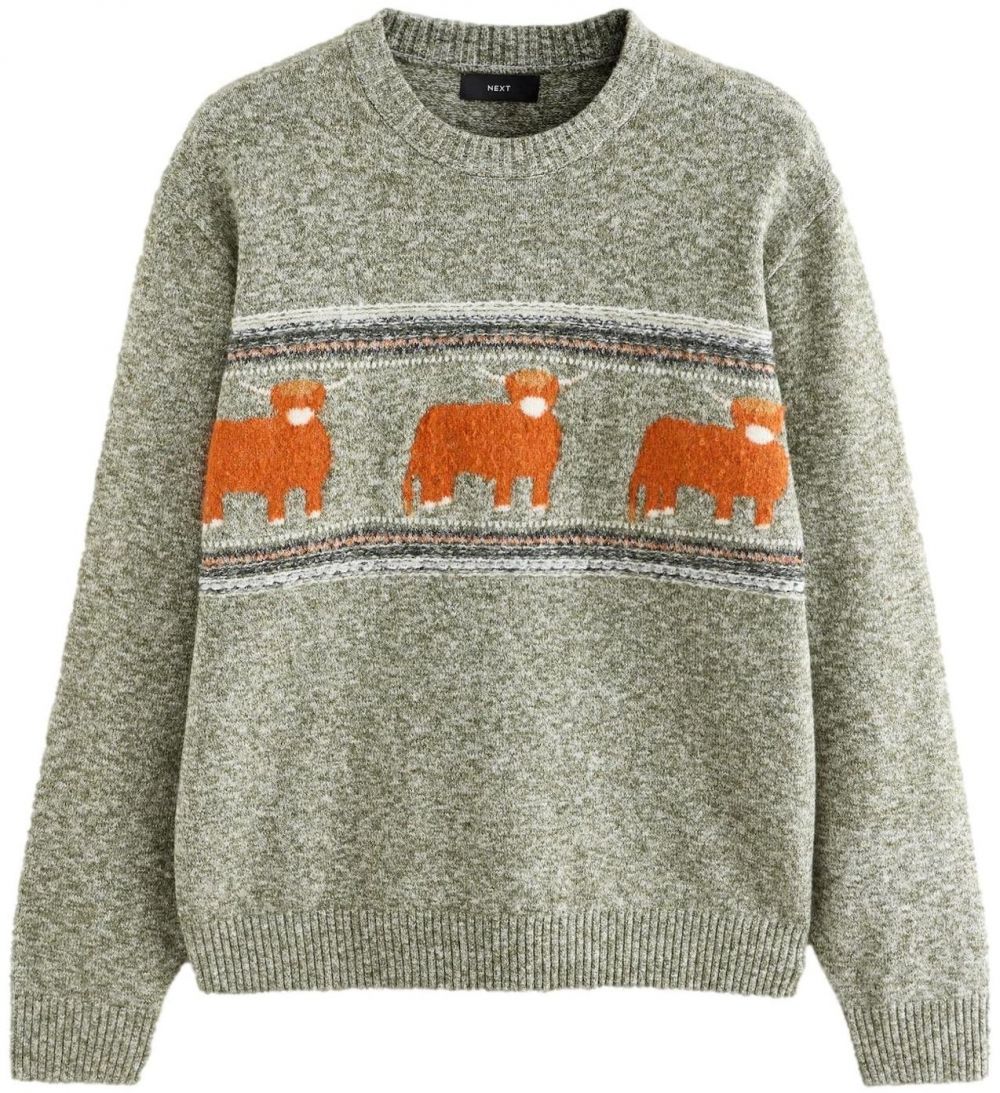 Next Sveter  slonová kosť / pueblo / svetlozelená