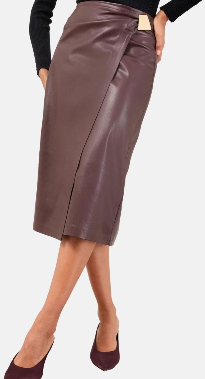 Lipsy Sukňa  burgundská