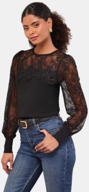 Lipsy Sveter  čierna