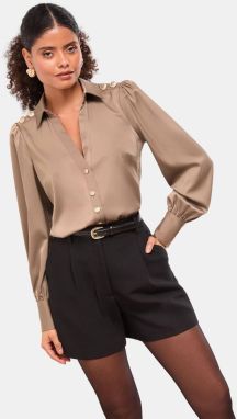 Lipsy Blúzka  hnedá