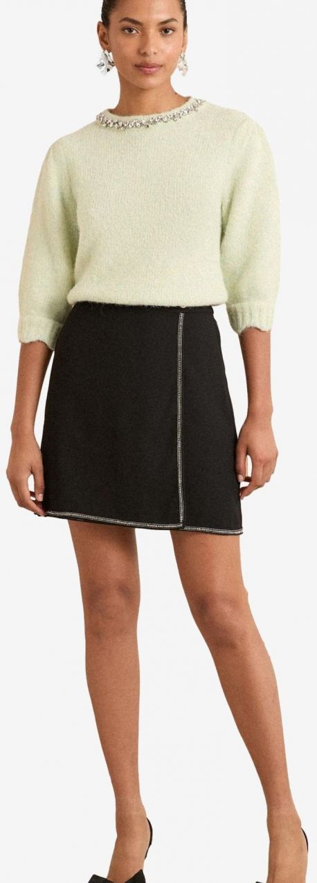 love & roses Sukňa  čierna