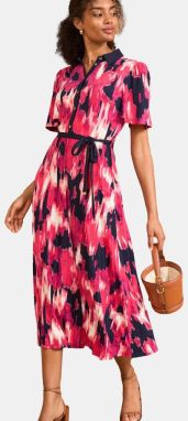 love & roses Šaty  nebielená / námornícka modrá / ružová