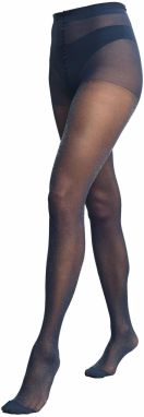 Next Jemné pančuchy  námornícka modrá / strieborná