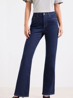 Lipsy Džínsy  modrá denim
