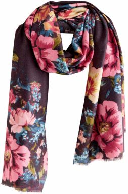 Next Šál  modrá / tmavohnedá / olivová / ružová