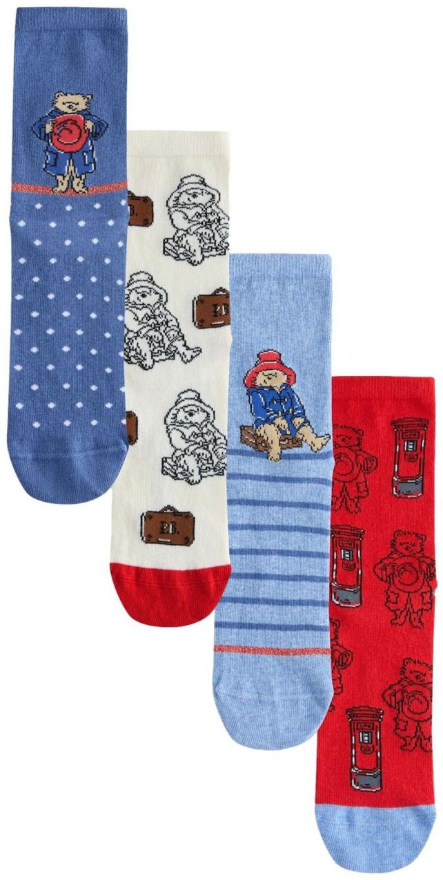 Next Ponožky  modrá / zmiešané farby / červená / biela