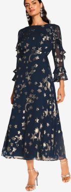 love & roses Šaty  námornícka modrá / zlatá