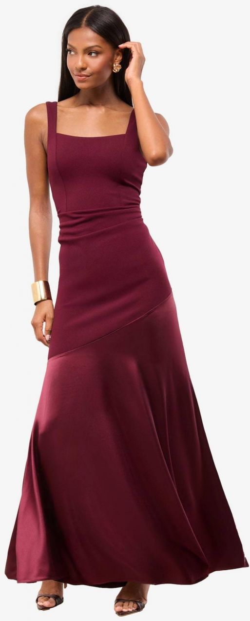 Lipsy Šaty  burgundská