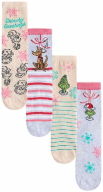 Next Ponožky  orgovánová / broskyňová / pitaya