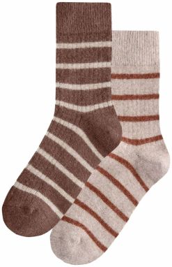 Next Ponožky  tmelová / hnedá / hrdzavohnedá