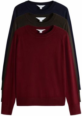 The Set Sveter  námornícka modrá / nefritová / bordová