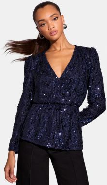 Lipsy Blúzka  námornícka modrá