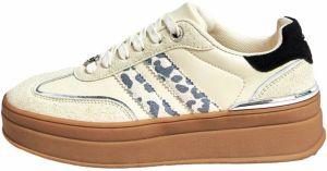 Lipsy Nízke tenisky  sivá / čierna / biela ako vlna