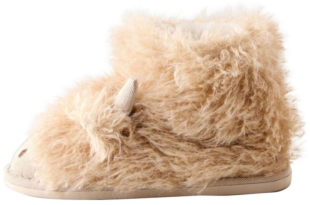 Next Papuče  hnedá / kapučíno