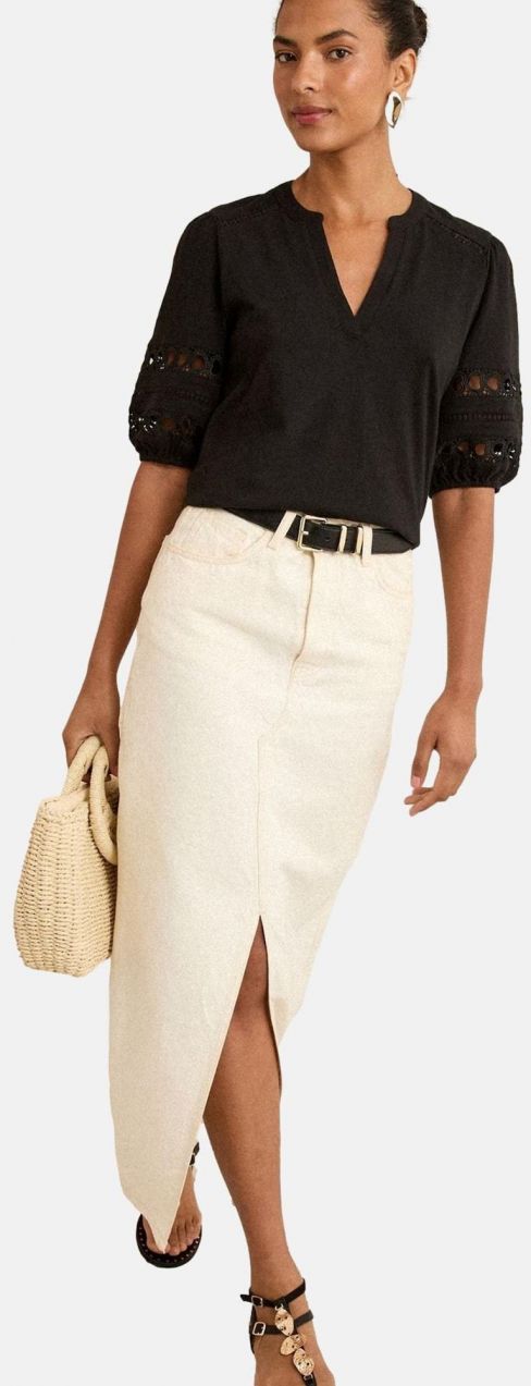 love & roses Blúzka  čierna