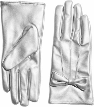 love & roses Prstové rukavice  strieborná