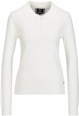 19V69 ITALIA Sveter 'Adribel'  šedobiela