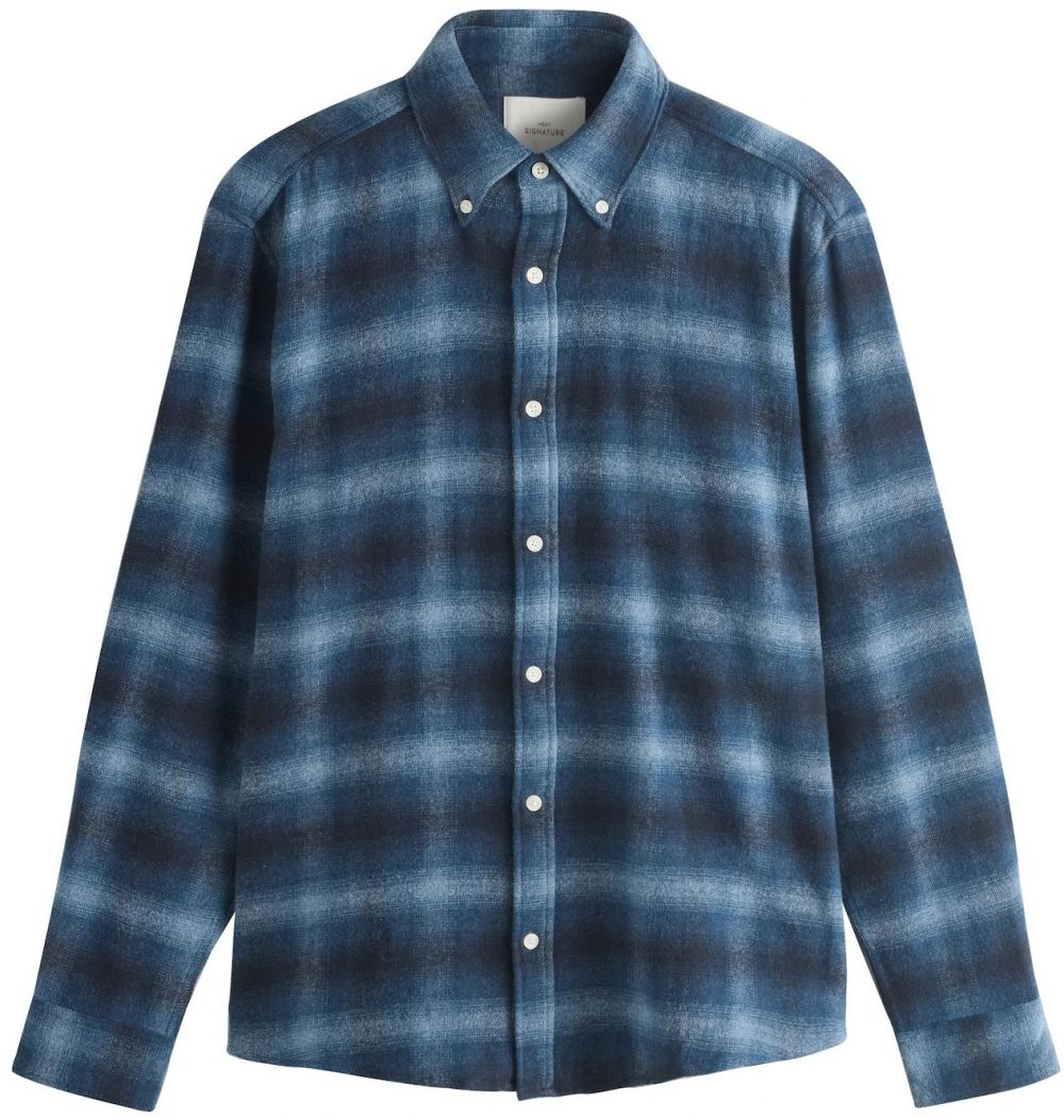 Next Košeľa  modrá / námornícka modrá / petrolejová