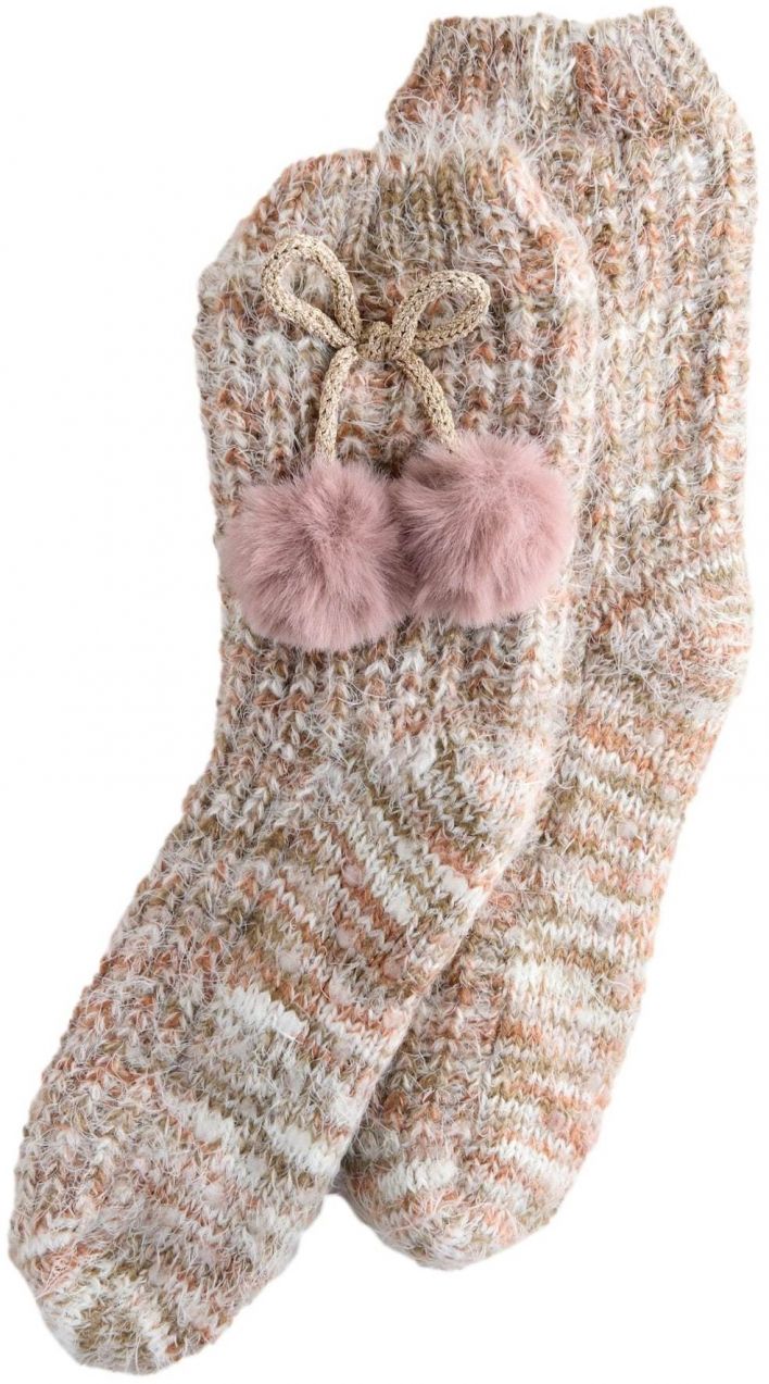 Next Ponožky  piesková / biela