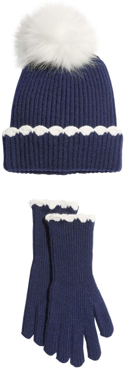 love & roses Čiapky  námornícka modrá / biela