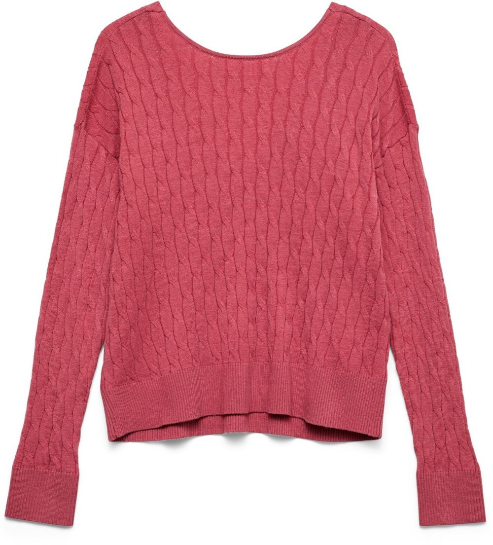 VERO MODA Sveter 'VMFANTASTIC'  malinová