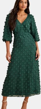 love & roses Šaty  jedľová