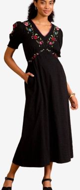 love & roses Šaty  zelená / ružová / červená / čierna