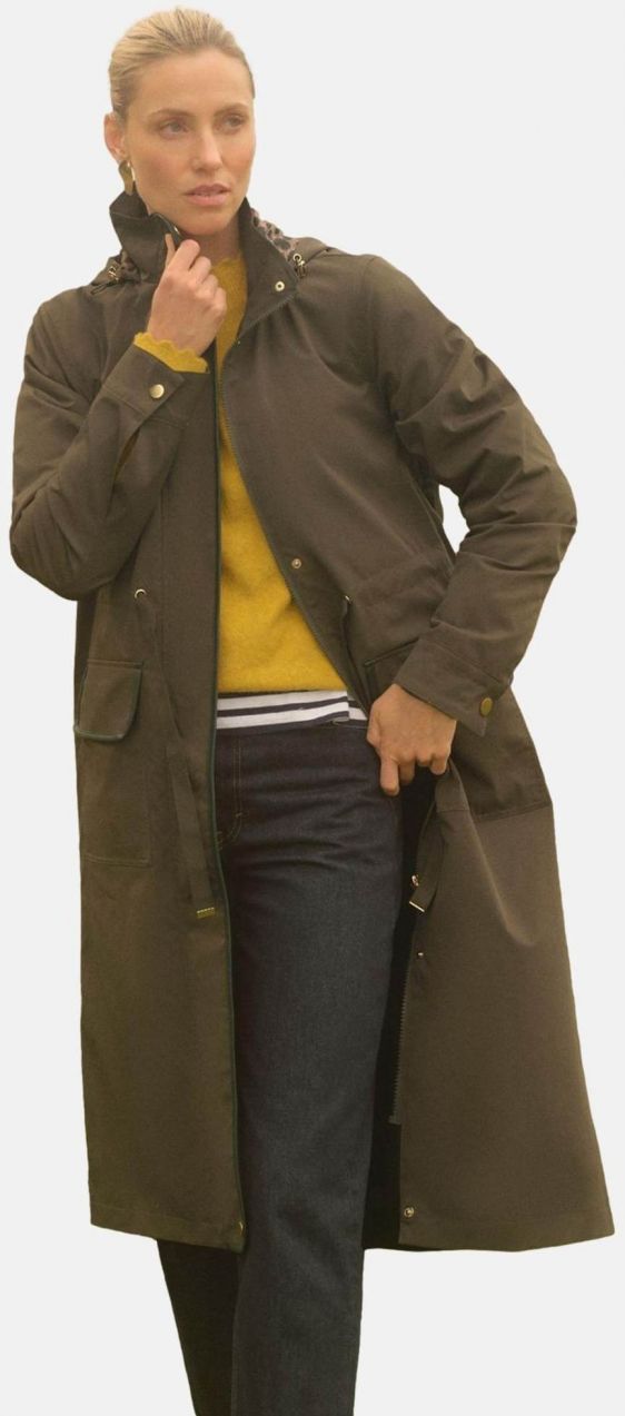 love & roses Prechodná parka  olivová