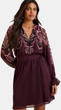 love & roses Šaty  farba lesného ovocia / púdrová / svetloružová / burgundská