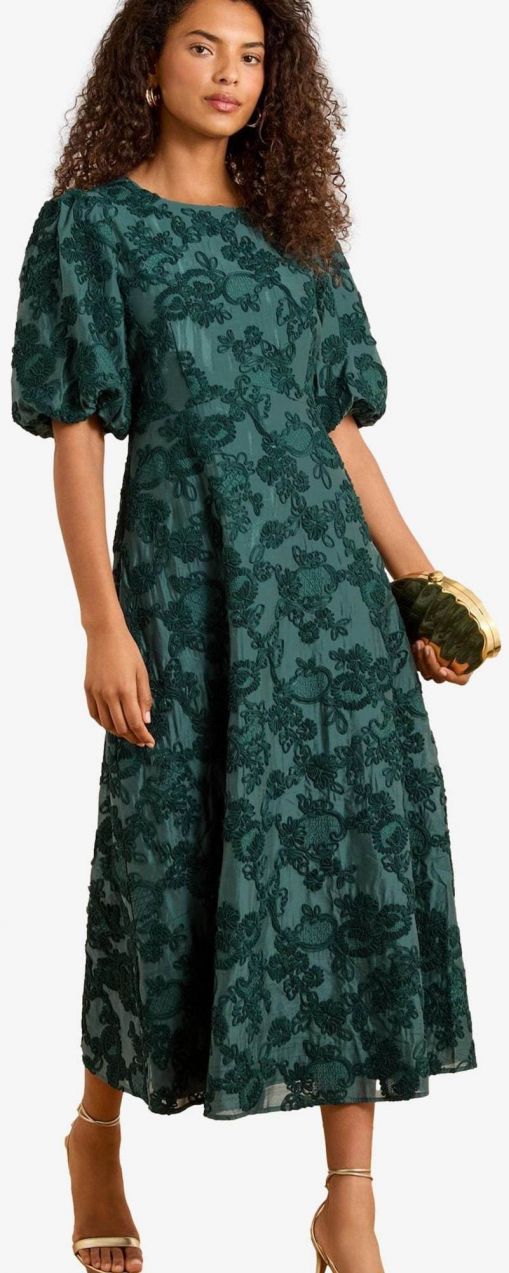 love & roses Kokteilové šaty  modrozelená