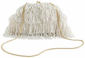 Next Listová kabelka  biela